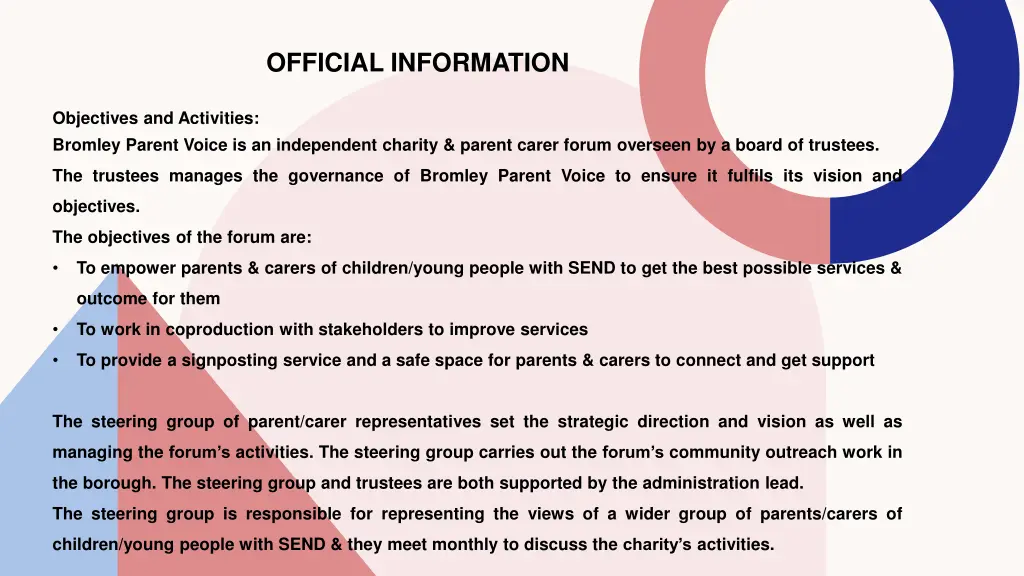 official information