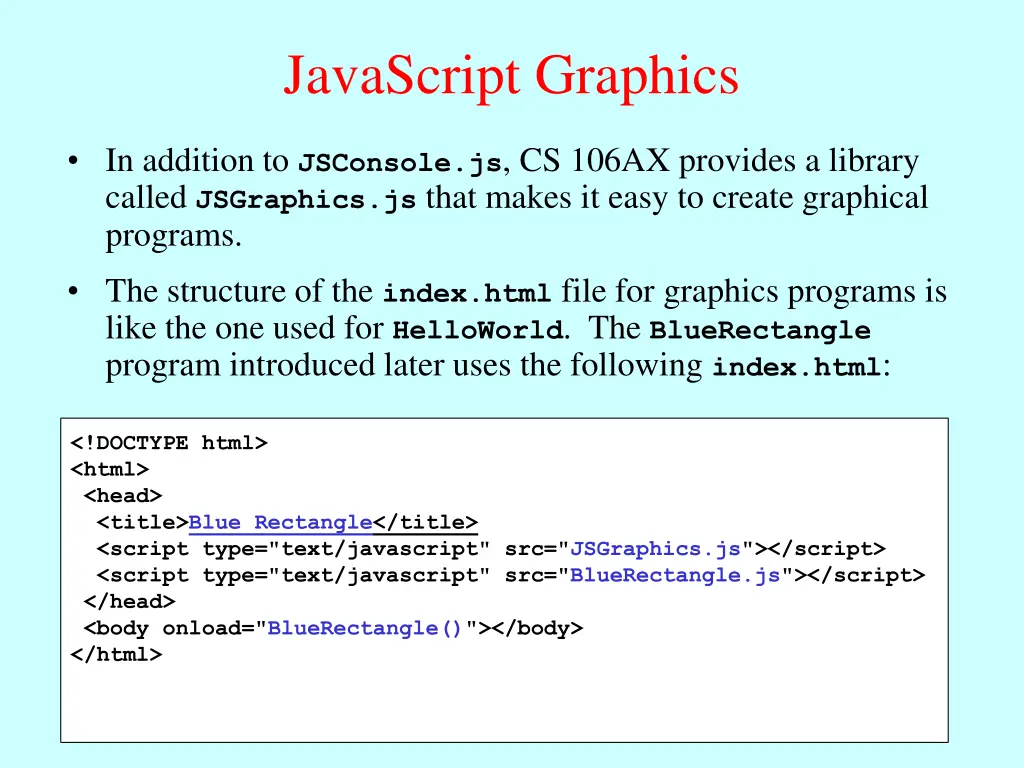 javascript graphics 1