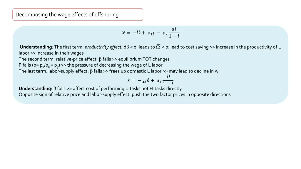 decomposing the wage effects of offshoring