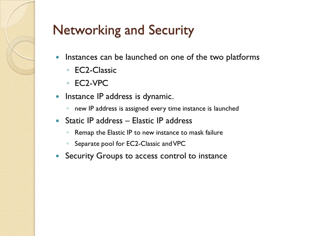 networking and security