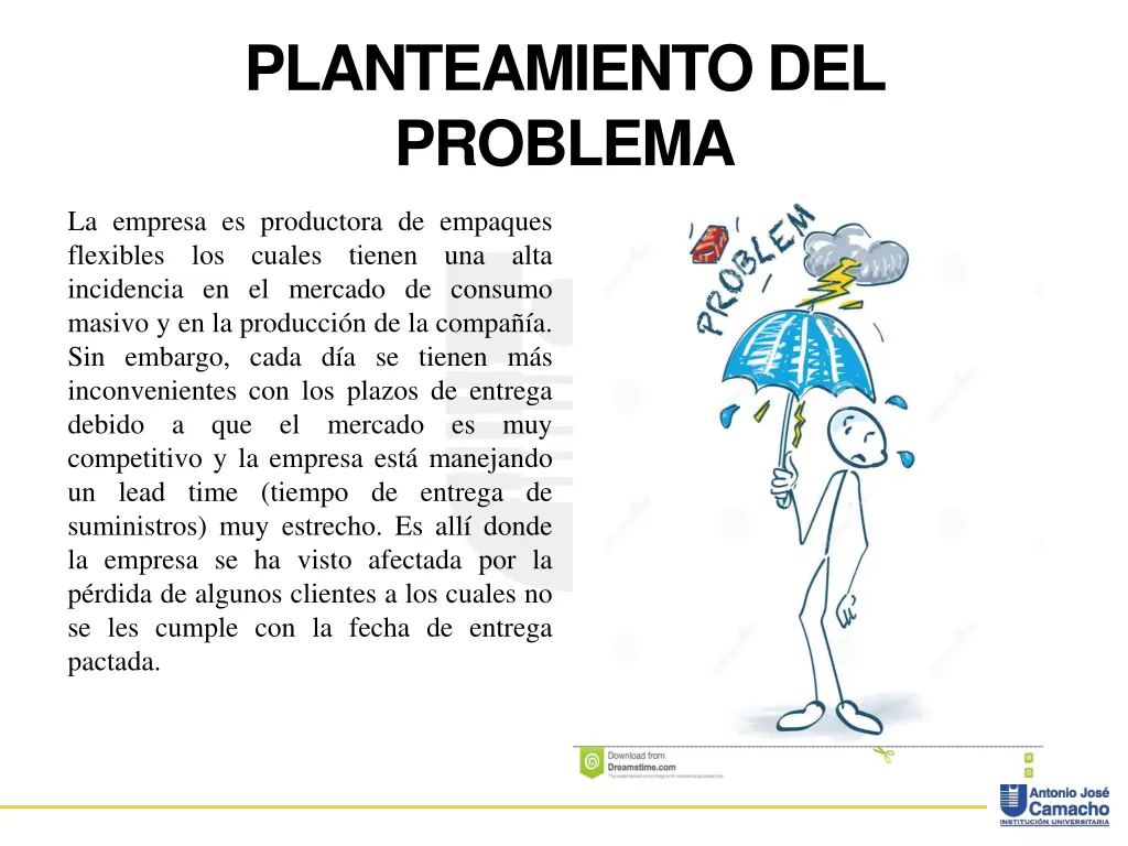 planteamiento del problema