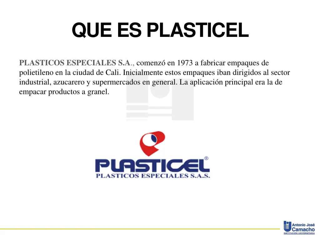 que es plasticel