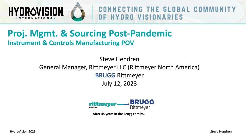 proj mgmt sourcing post pandemic instrument