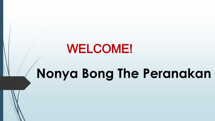welcome welcome