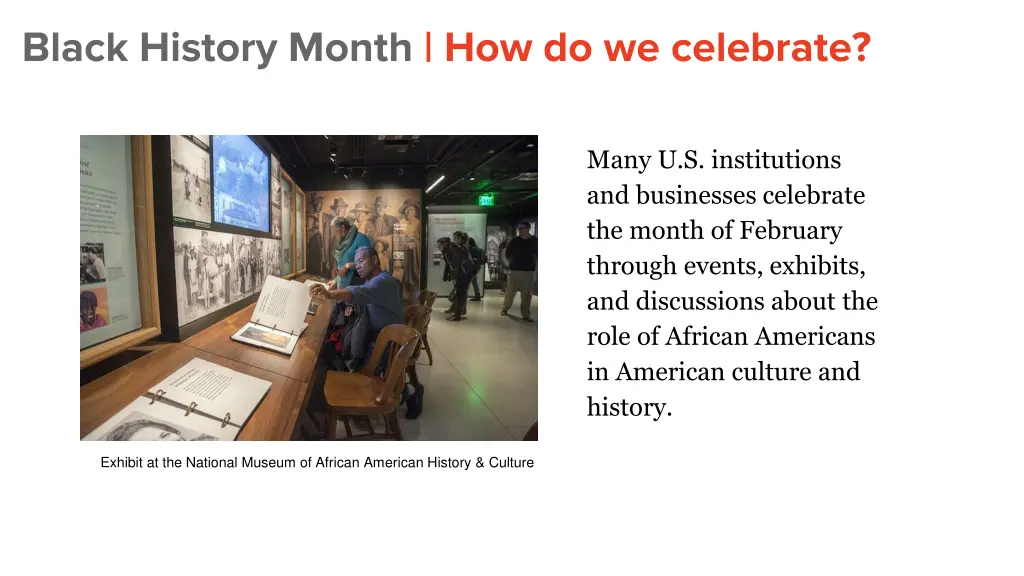 black history month how do we celebrate