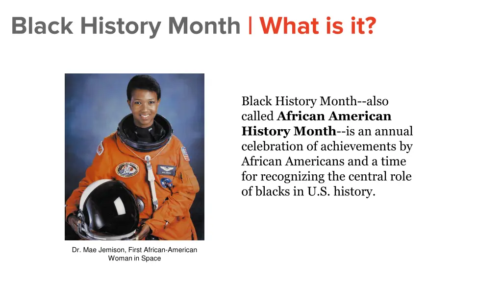 black history month what is it