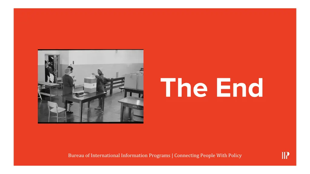 the end