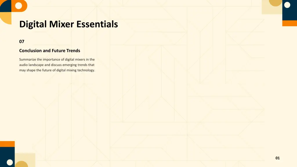digital mixer essentials 1