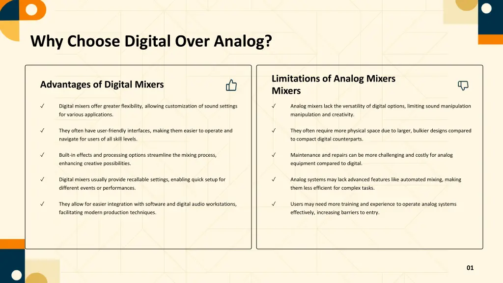 why choose digital over analog