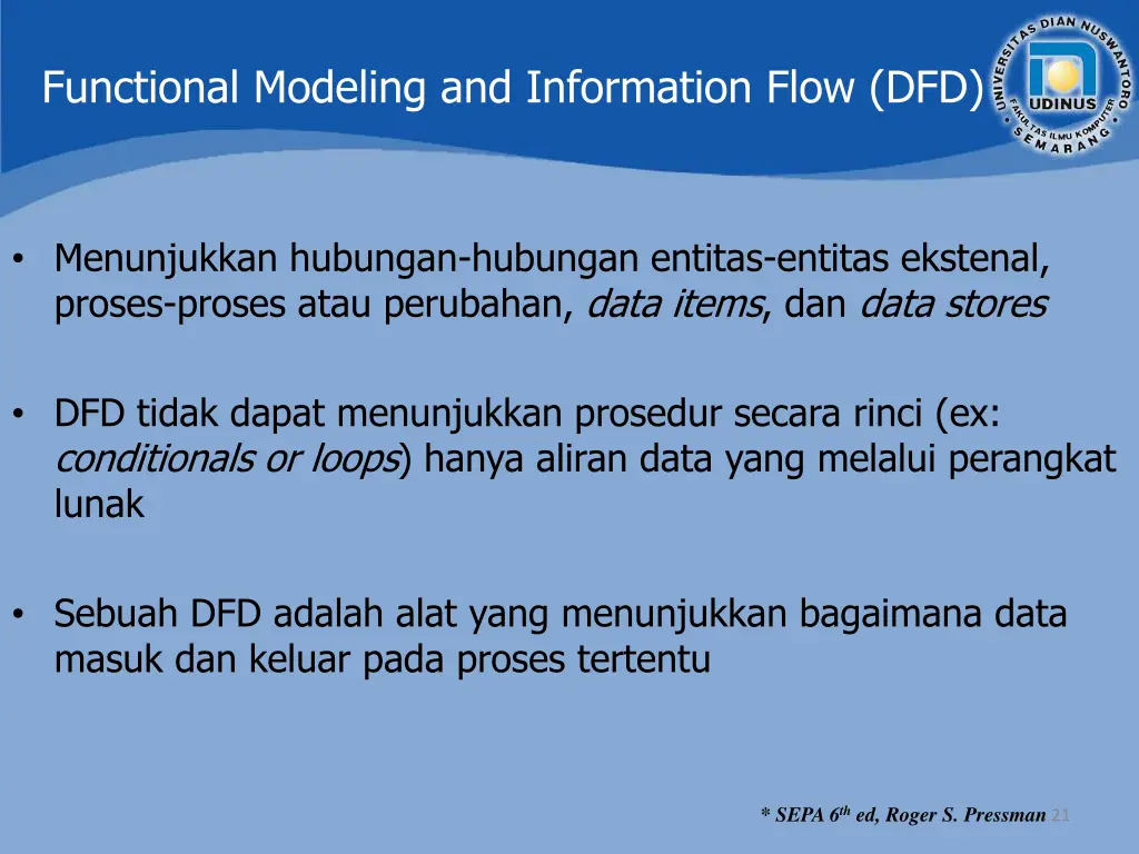 functional modeling and information flow dfd
