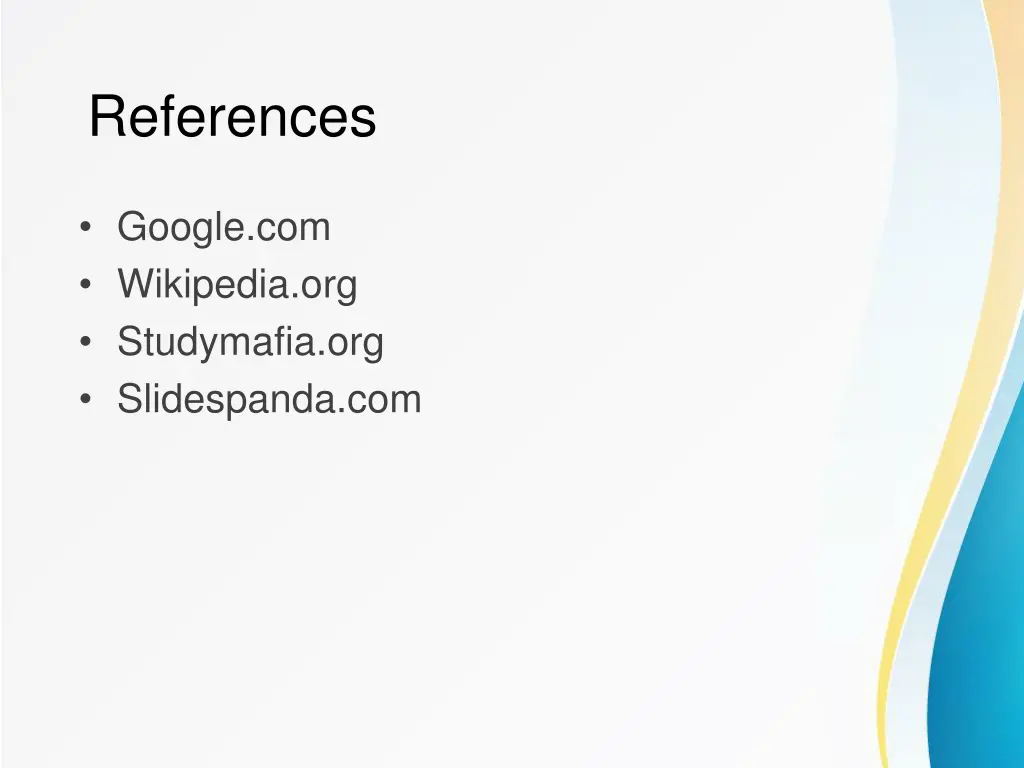 references