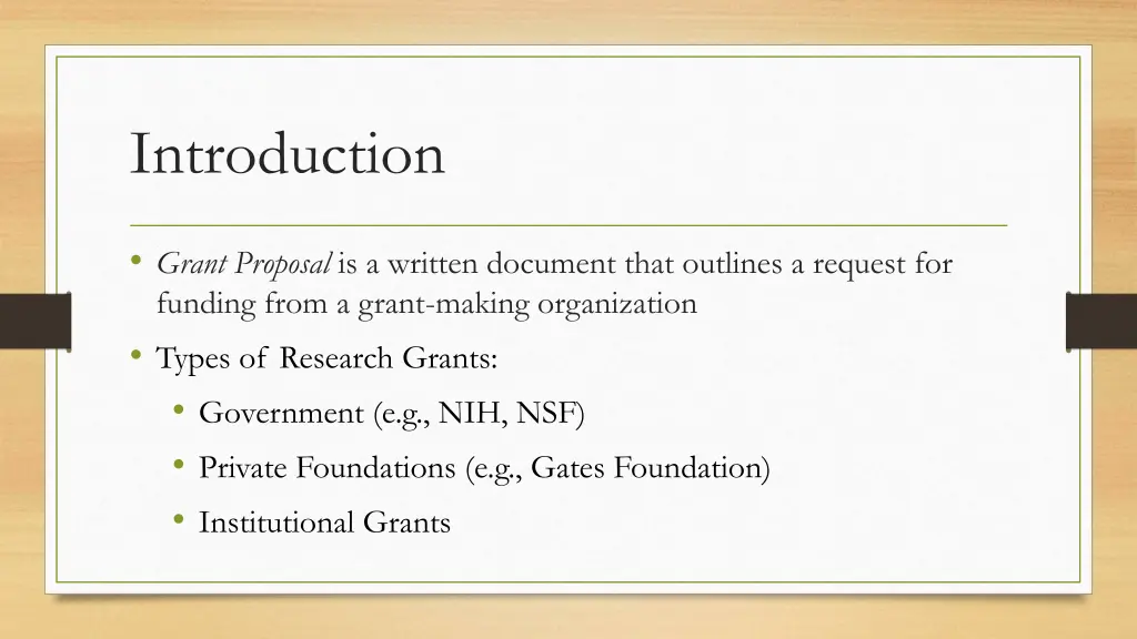 introduction