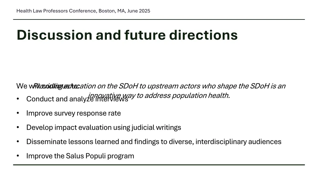health law professors conference boston ma june 30