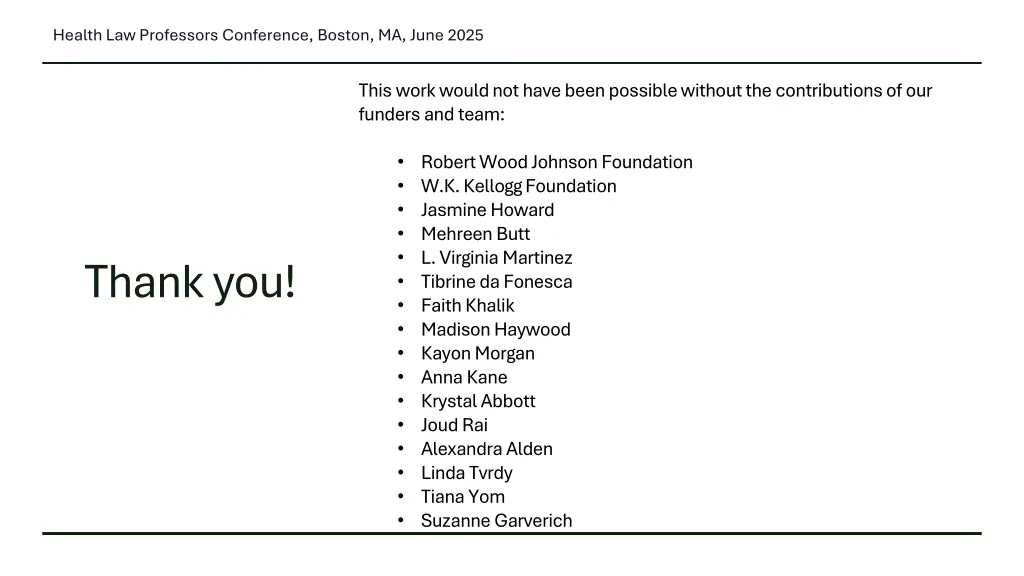 health law professors conference boston ma june 31