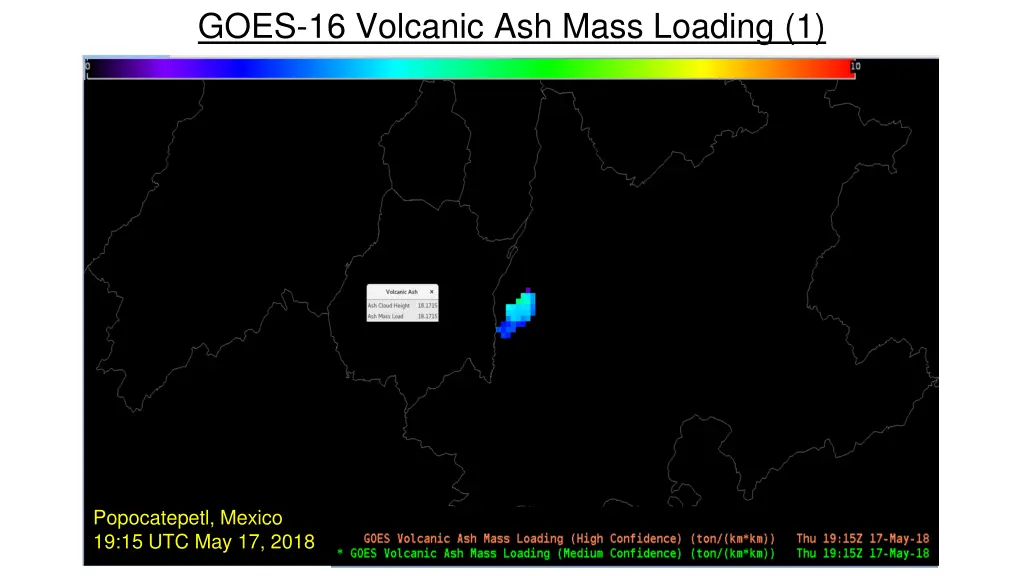 goes 16 volcanic ash mass loading 1