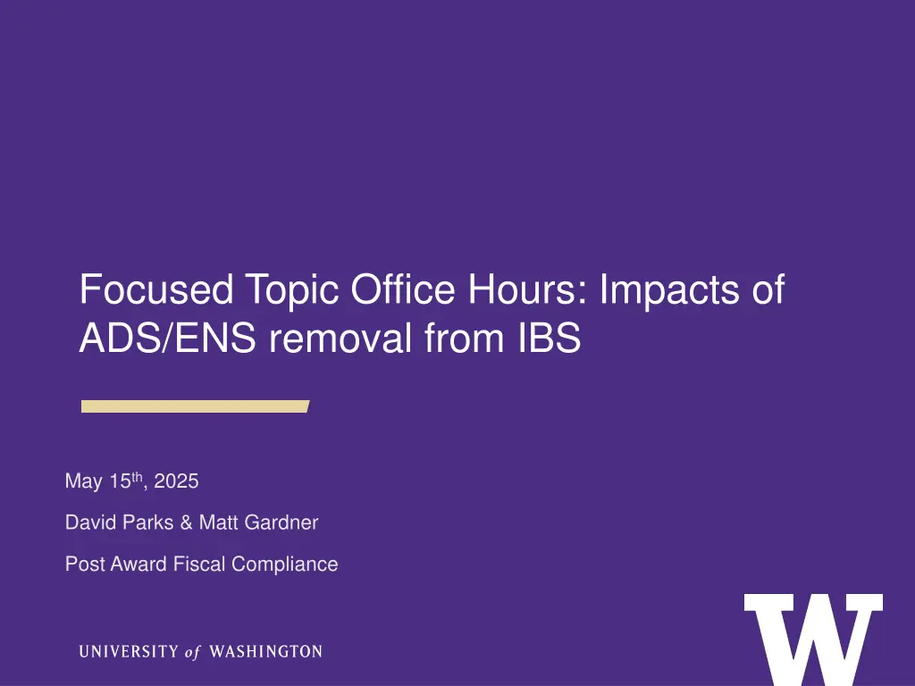 focused topic office hours impacts