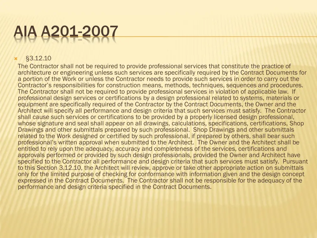 aia a201 2007