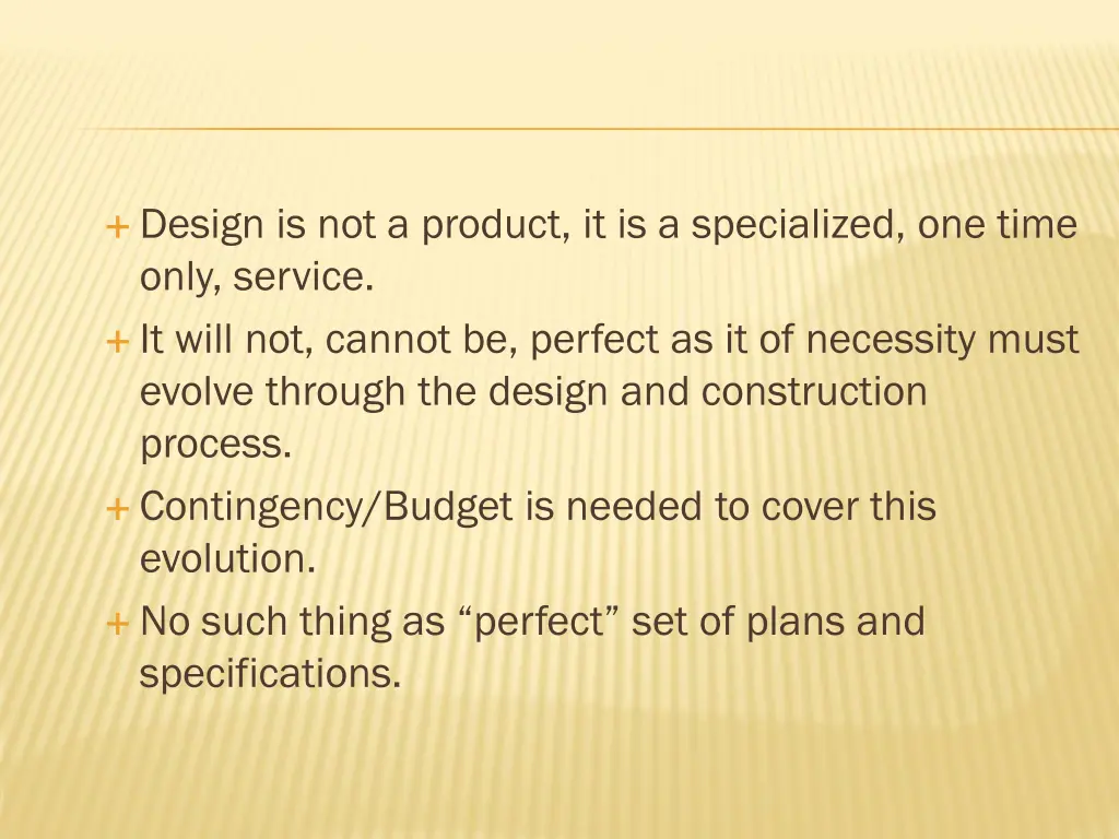 design is not a product it is a specialized