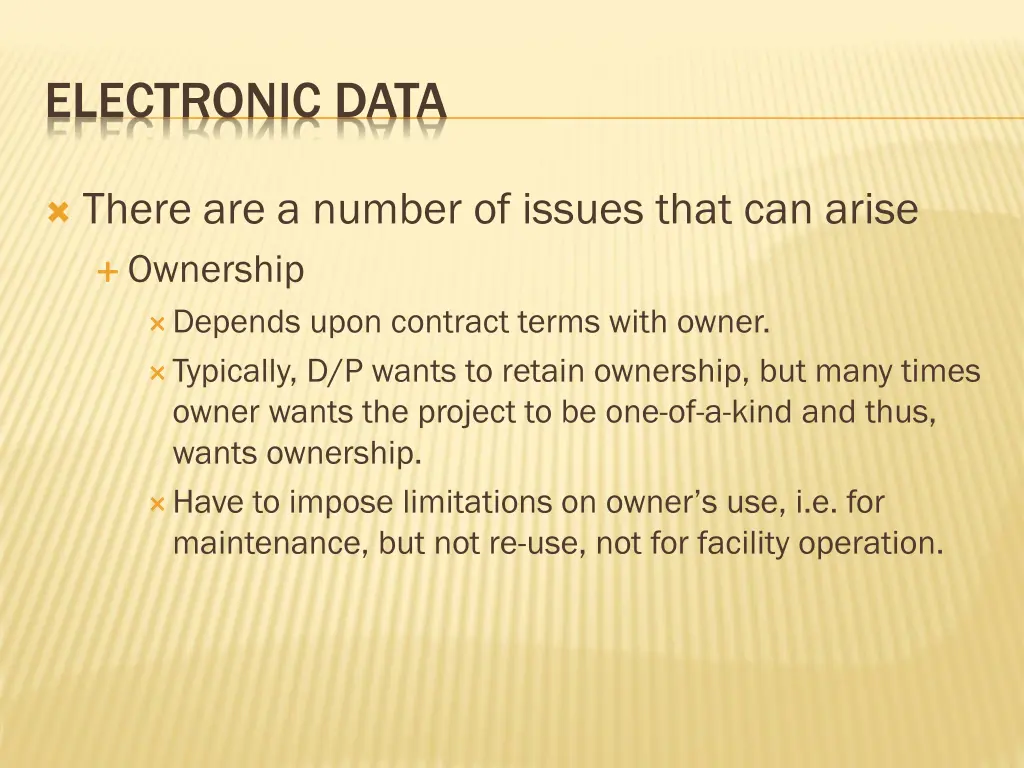 electronic data