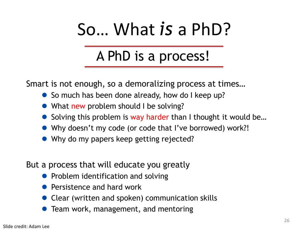 so what is a phd