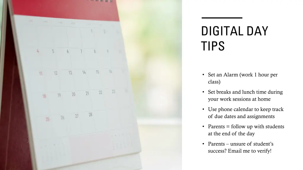 digital day tips