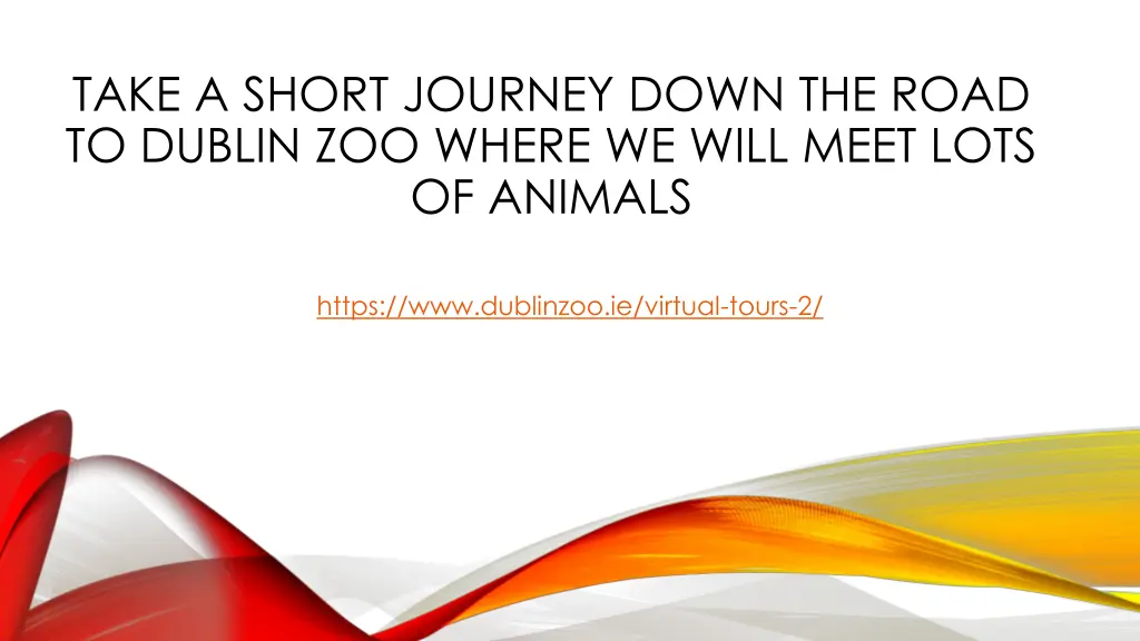 take a short journey down the road to dublin