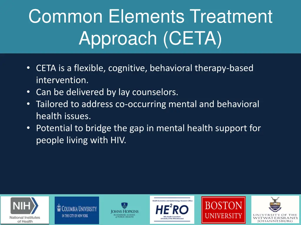 common elements treatment approach ceta
