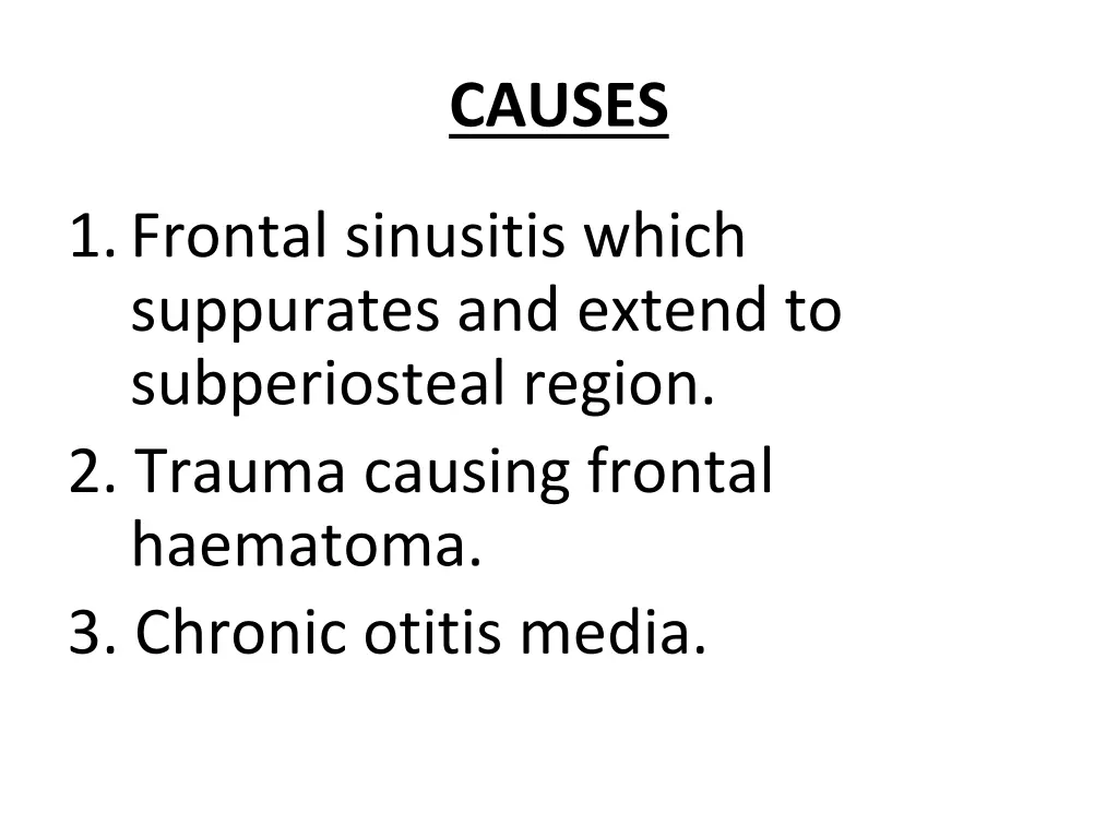 causes