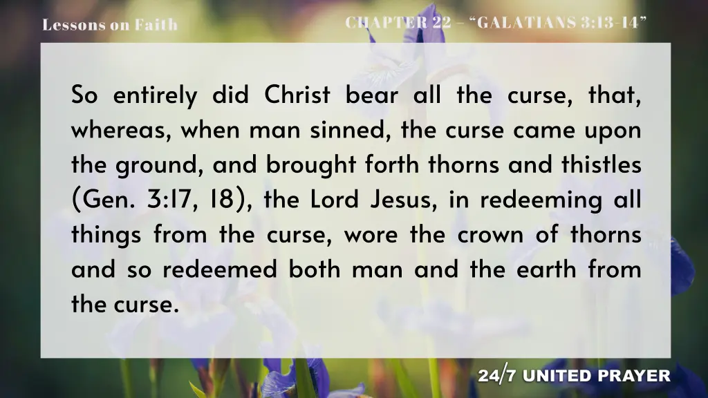 chapter 22 galatians 3 13 14 3