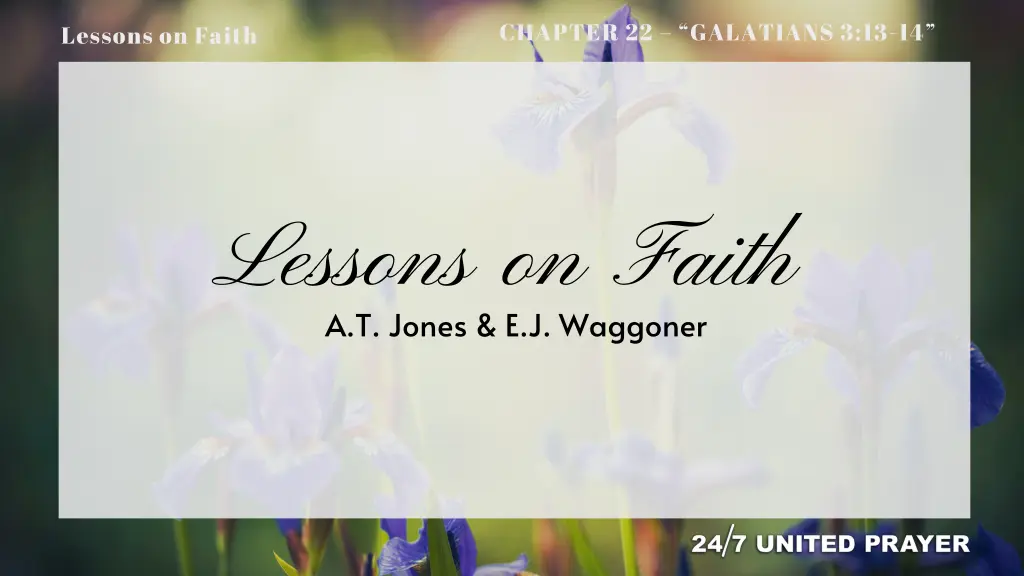 chapter 22 galatians 3 13 14