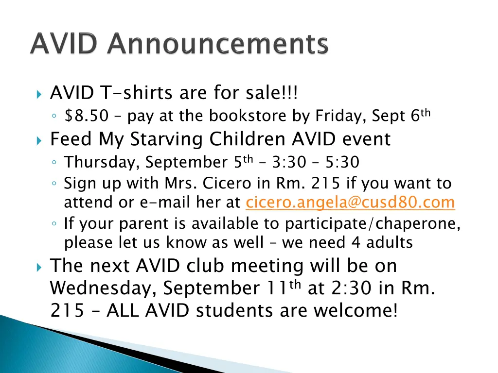 avid t shirts are for sale