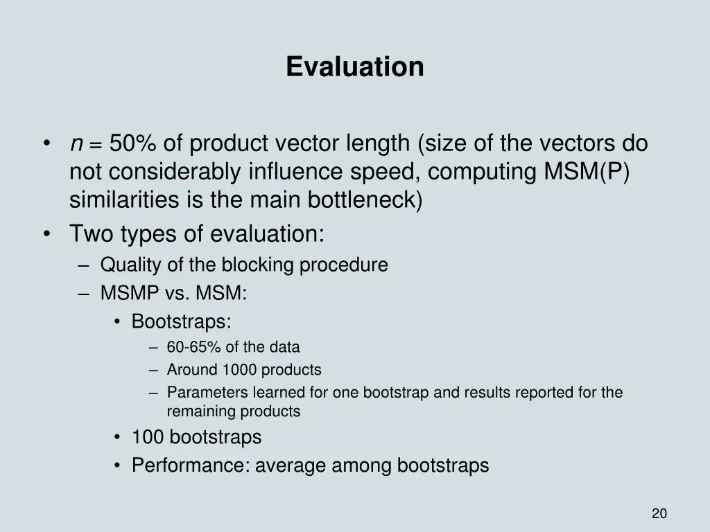 evaluation 1