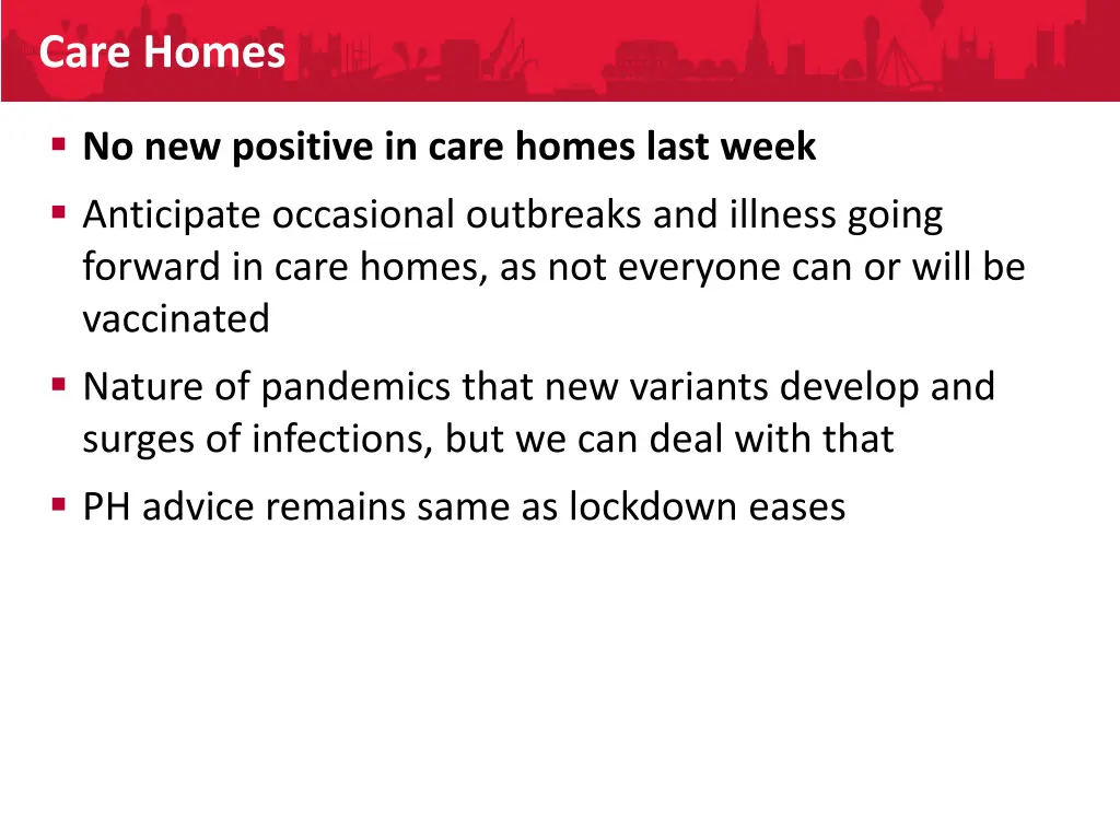 care homes