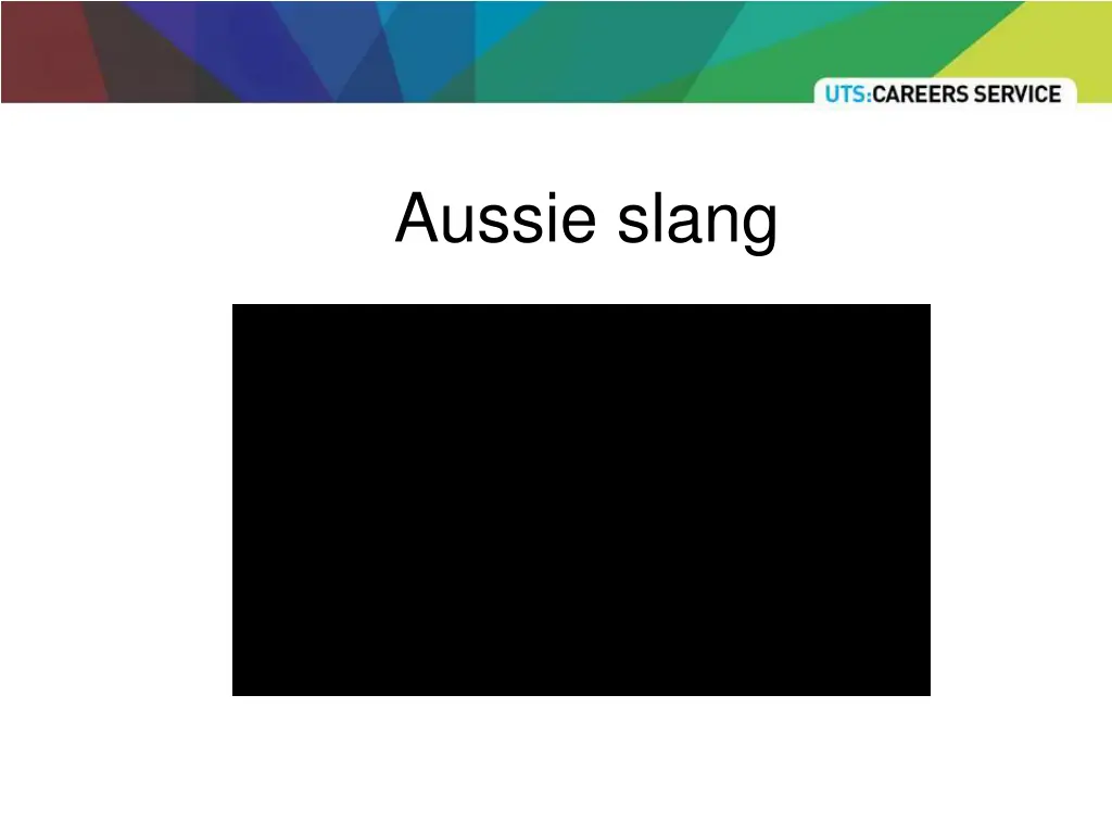 aussie slang