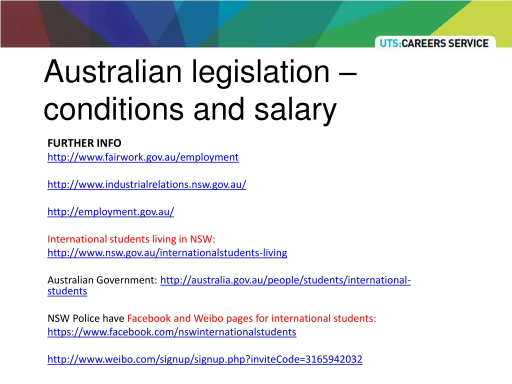 australian legislation conditions and salary 3