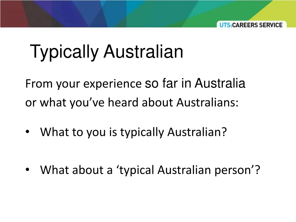 typically australian