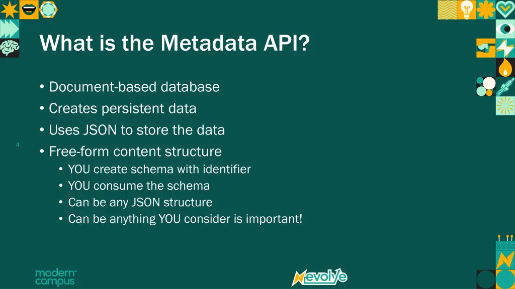 what is the metadata api