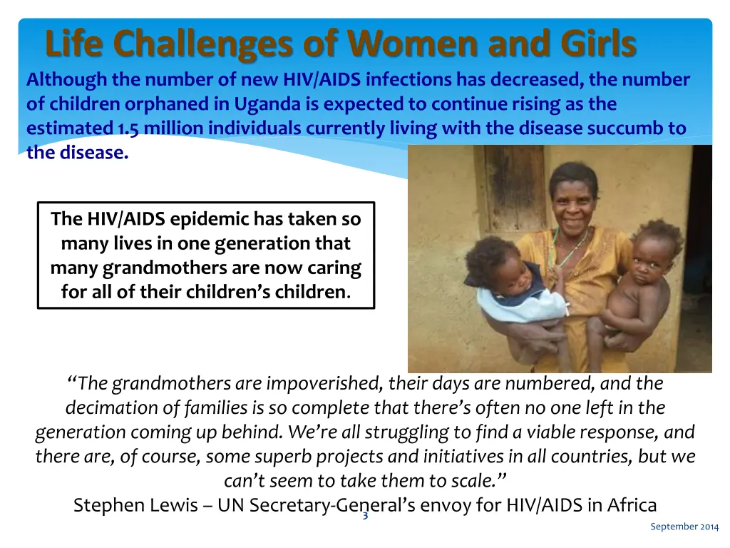 life challenges of women and girls although