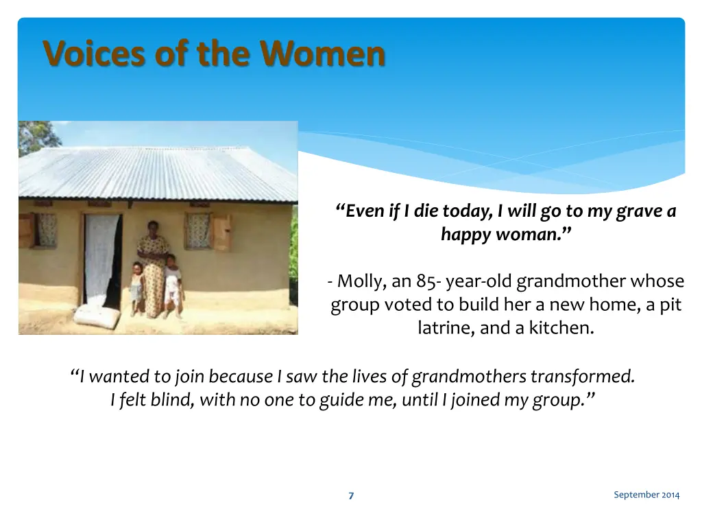 voices of the women