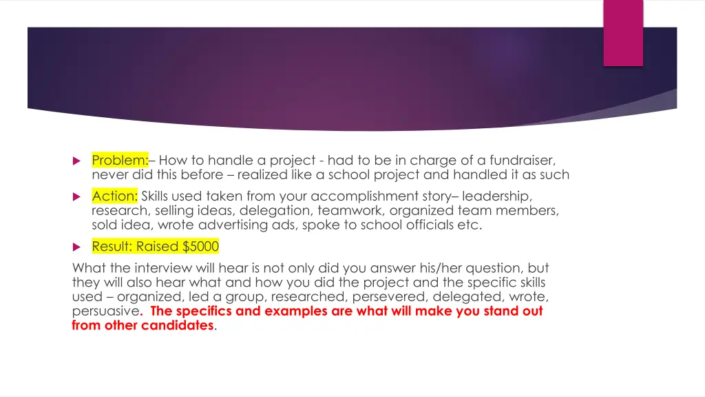 problem how to handle a project