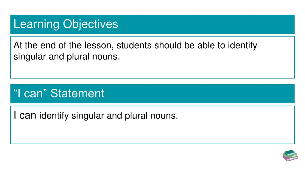 learning objectives