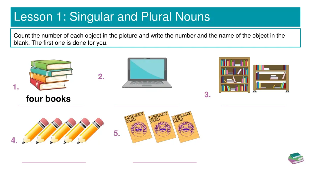 lesson 1 singular and plural nouns