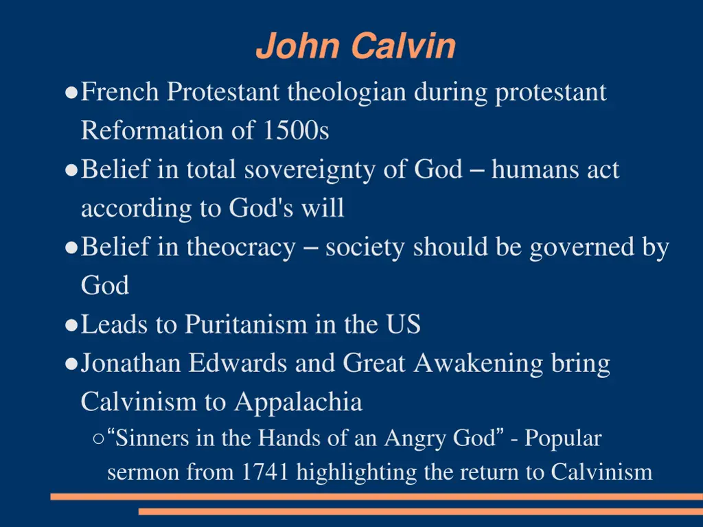 john calvin