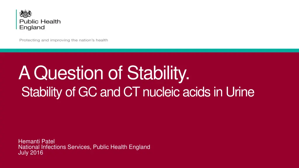 a question of stability stability