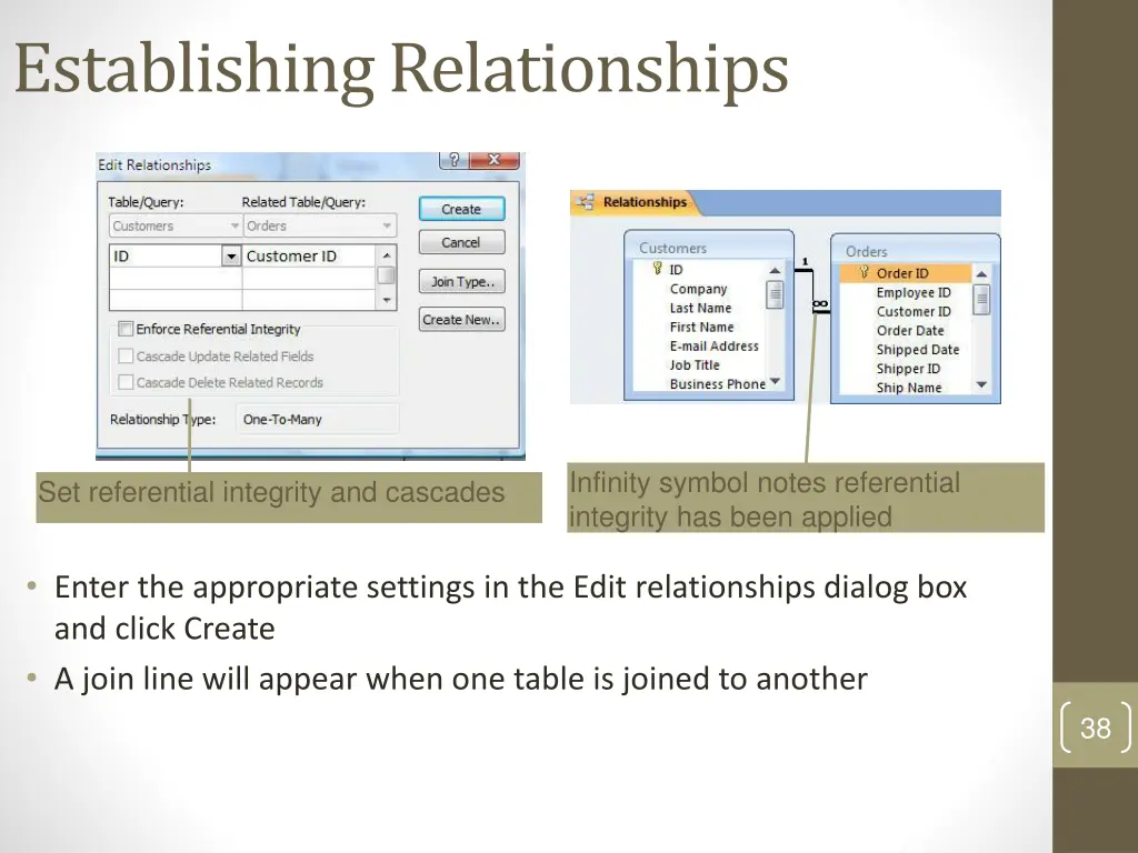 establishing relationships 1