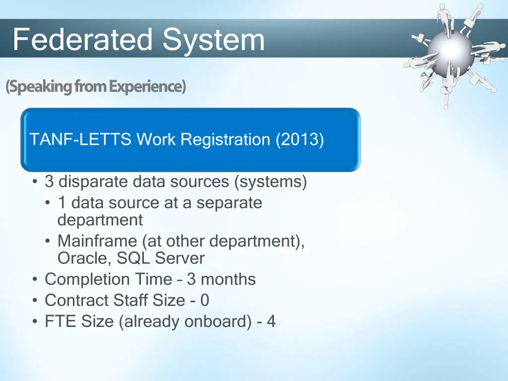 federated system 18
