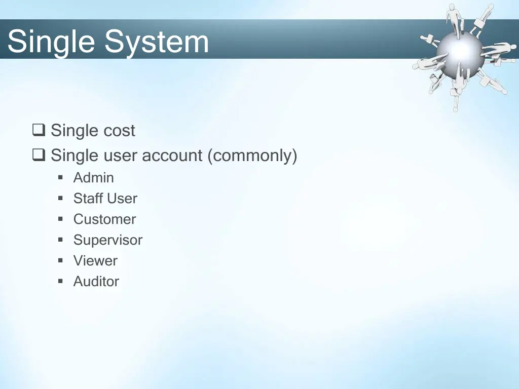 single system