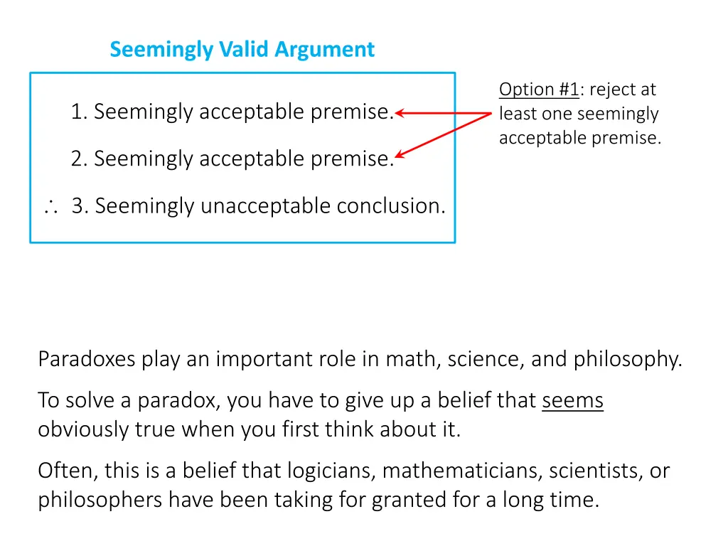 seemingly valid argument 2