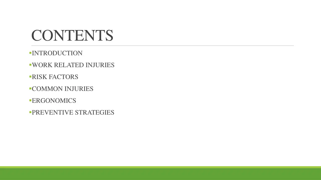 contents