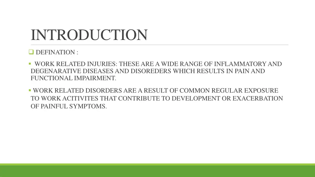 introduction